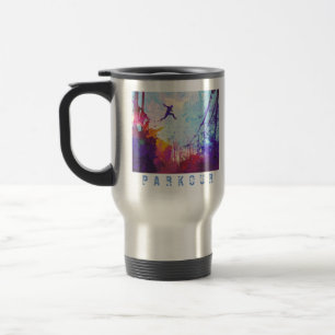 Caneca Térmica Parkour Urban Free Running Sports Art