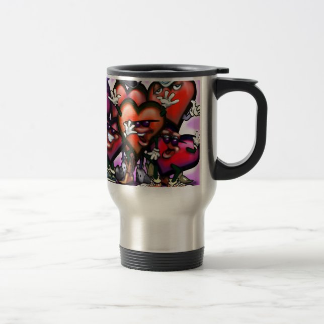 Caneca Térmica Partido dos Corações (Direita)