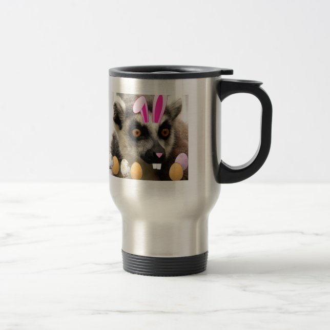 Caneca Térmica Páscoa Lemur (Direita)