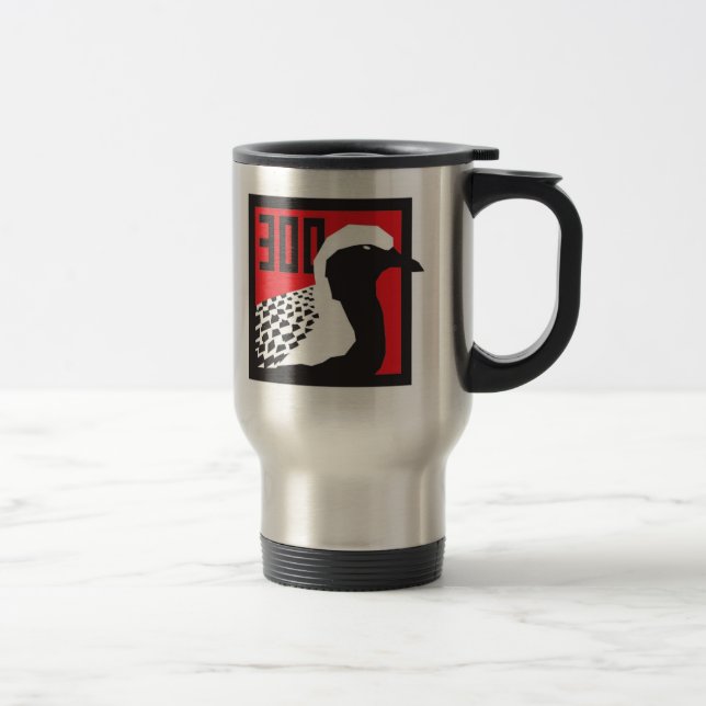 Caneca Térmica Pássaro do condado de Jonathan 300th (Direita)