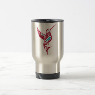 Caneca Térmica Pássaro do nativo americano