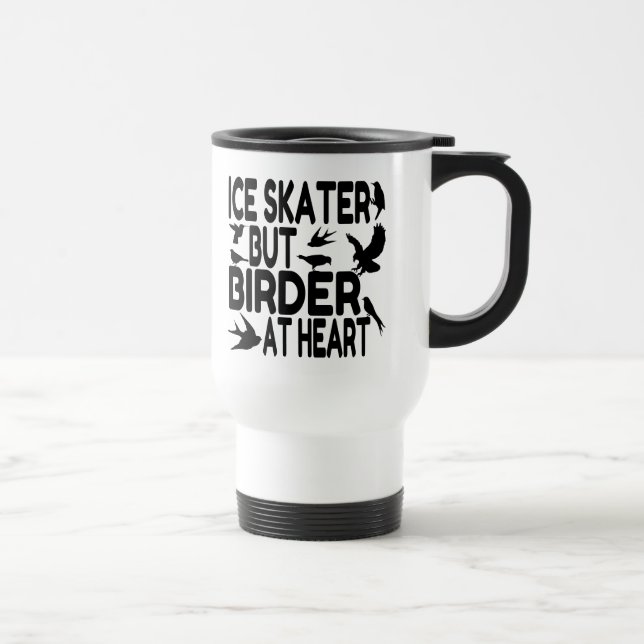 Caneca Térmica Pássaro Lover Ice Skater (Direita)
