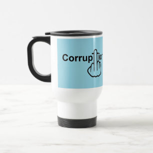 Caneca Térmica Pássaros Atirando Corrupção Sujo