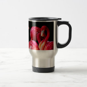 Caneca Térmica Pássaros Rosa flamingo