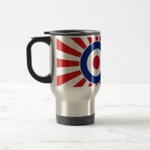 Caneca Térmica Patinete Alvo Roundel Mods JAPAN