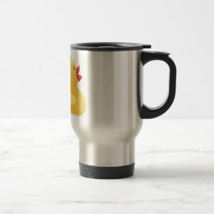 Caneca Térmica Pato de Borracha Amarelo