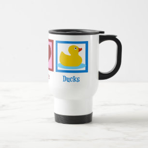 Caneca Térmica Patos do amor da paz