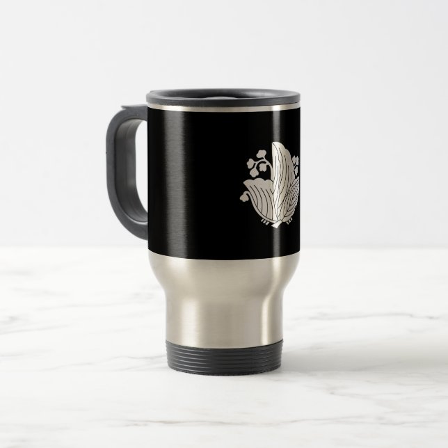 Caneca Térmica Paulownia em forma de borboleta (Frente Esquerda)