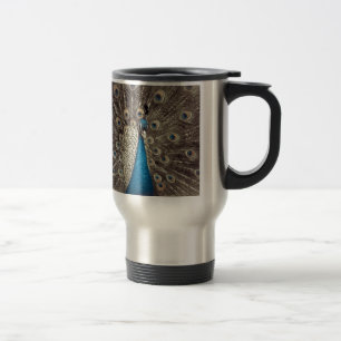 Caneca Térmica Pavão Azul Antigo