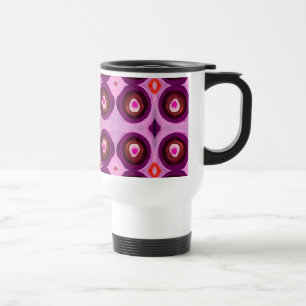 Caneca Térmica Pavão cor-de-rosa