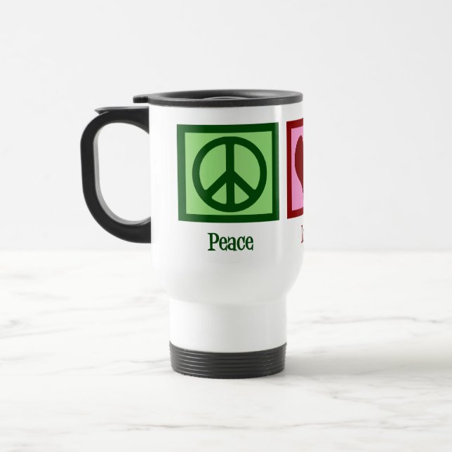 Caneca Térmica Peace Love Cows (Esquerda)