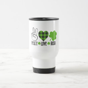Caneca Térmica Peace Love Irish-60682