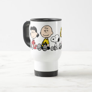 Caneca Térmica Peanuts Gang Sentado Junto