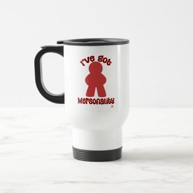 Caneca Térmica Peça de Jogo de Personalidade Divertida Design (Esquerda)