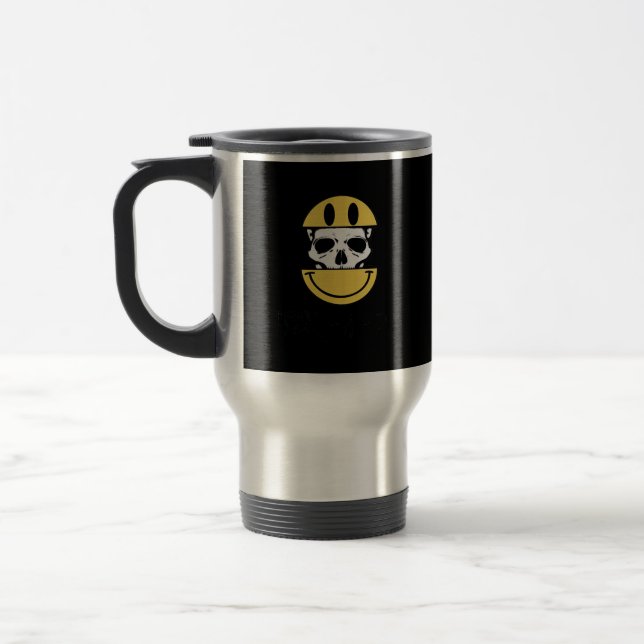 Caneca Térmica Peekaboo - Distorção do crânio (Esquerda)