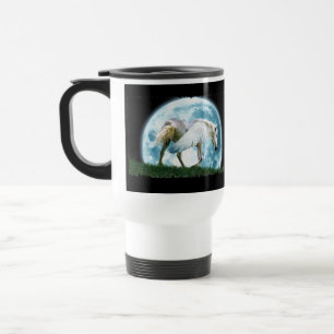 Caneca Térmica Pegasus & Moon Fantasy Art Bebendo Mug