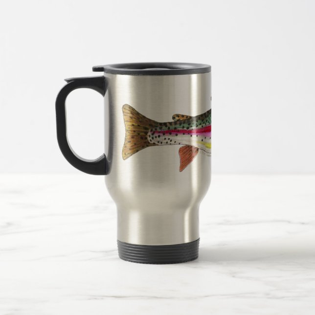 Caneca Térmica Peixe-Arco-Íris (Esquerda)