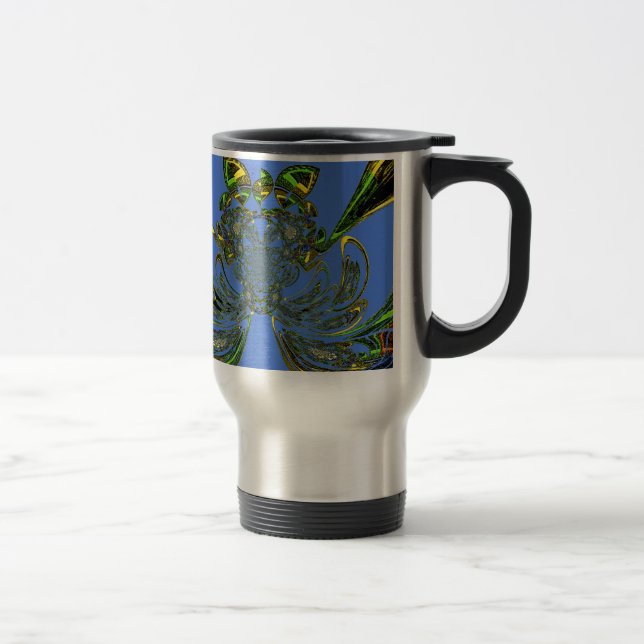 Caneca Térmica Peixe de penas (Direita)
