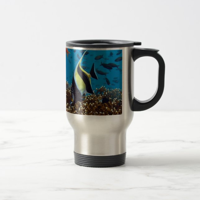 Caneca Térmica Peixe tropical (Direita)