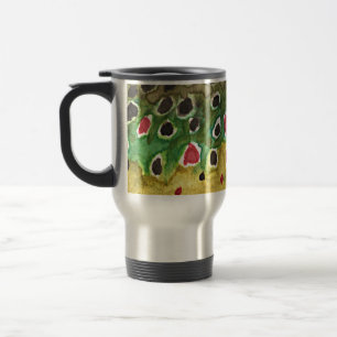 Caneca Térmica Peixe-Truta Marrom