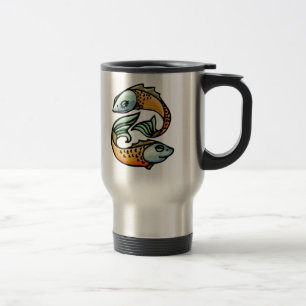 Caneca Térmica Peixes coloridos dos peixes