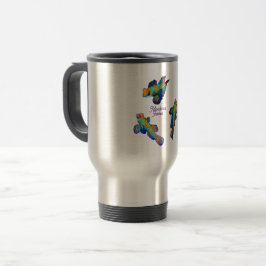 Caneca Térmica Peixes Mandarin