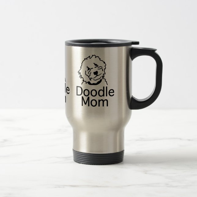 Caneca Térmica Pelodoodle - Doodle Mãe Mug (Direita)