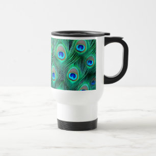 Caneca Térmica Penas de Peacock