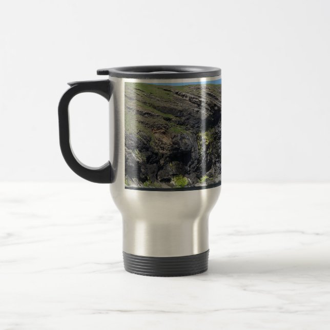 Caneca Térmica Penhascos com Rosto de Dragão Highlands Costeiros  (Esquerda)