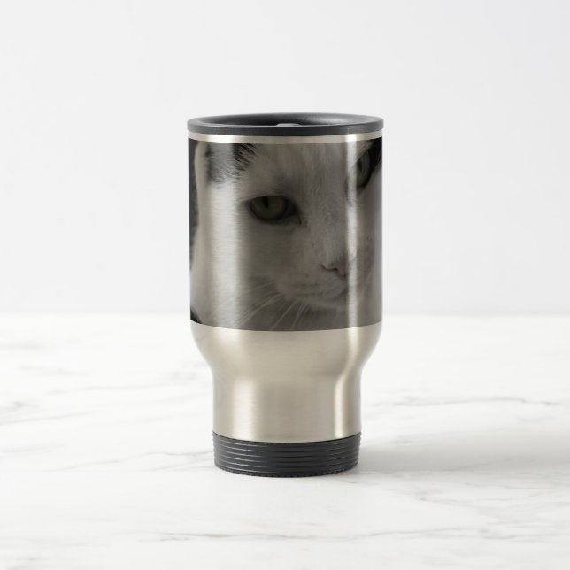 Caneca Térmica Pensamentos dos gatos (Centro)