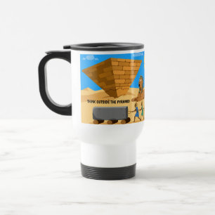 Caneca Térmica Pense Fora da Pirâmide