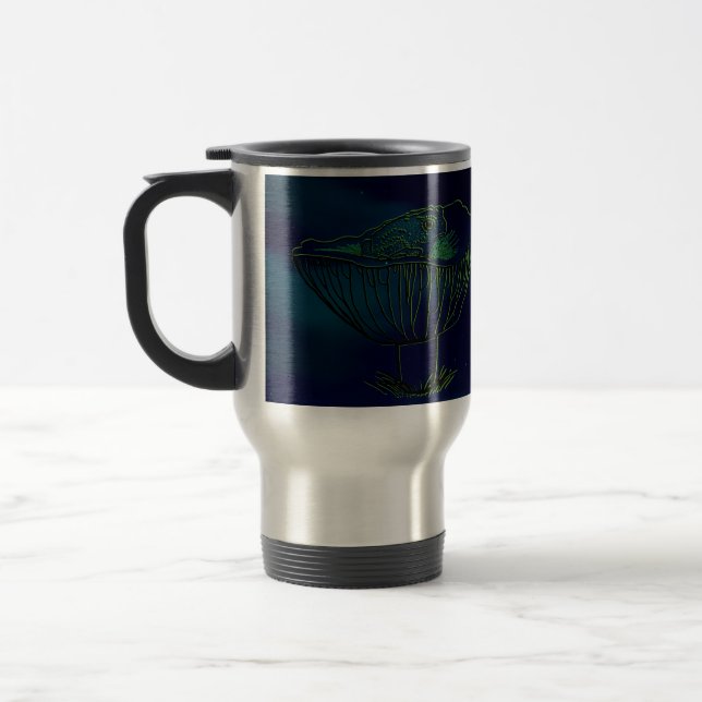 Caneca Térmica Pequeno Sapo num Cogumelo (Esquerda)