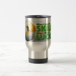 Caneca Térmica Perder Skill Ganhou 9 Bola da Sorte