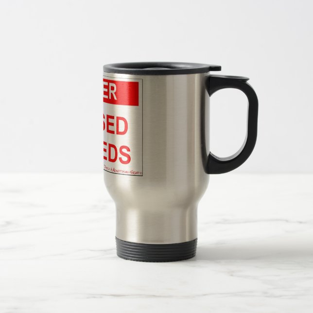 Caneca Térmica Perigo - eu faltei meu Meds (Direita)