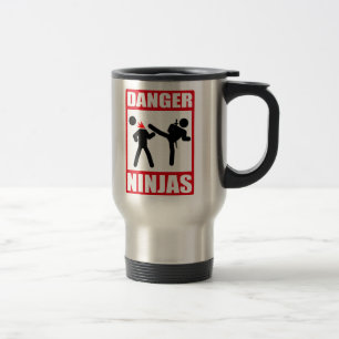 Caneca Térmica Perigo Ninjas