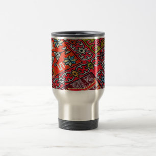 Caneca Térmica Persa Oriental, Padrão Turco, Tapete