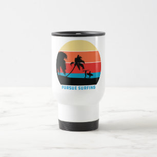 Caneca Térmica Perseguir Presente De Surfe Para Surfista E Ventil