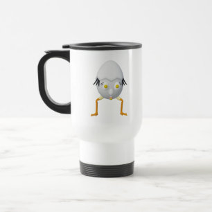 Caneca Térmica Personagem de Ovo Excêntrico RG & RA Design Fofo