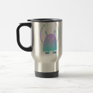 Caneca Térmica Personagem Monstro Adorável para Crianças