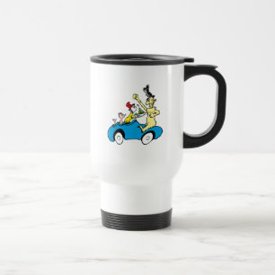 Caneca Térmica Personagens de Ovos Verdes e Presunto do Dr. Seuss