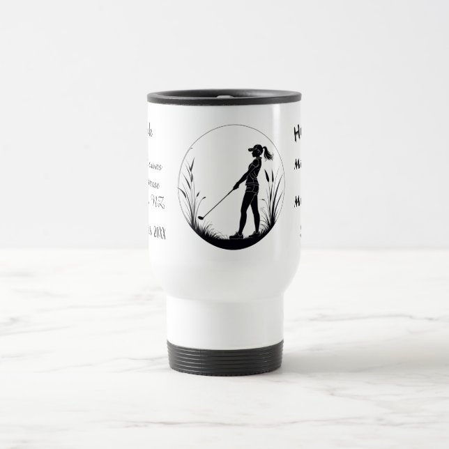 Caneca Térmica Personalised Custom Golf Hole in 1 (Centro)