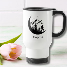 Caneca Térmica Personalização Natureza do Big Foot Sasquatch Squa