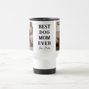 Caneca Térmica Personalizada Melhor Mãe de Cachorro 2 Foto Dia