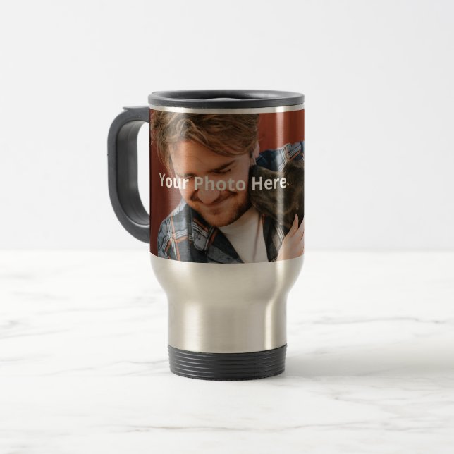 Caneca Térmica Personalizado (Frente Esquerda)