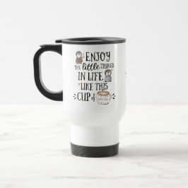 Caneca Térmica Personalizado aproveite as pequenas coisas na vida