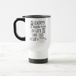 Caneca Térmica Personalizado aproveite as pequenas coisas na vida