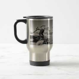 Caneca Térmica Personalize, Patinar Comer Dormir Repetir