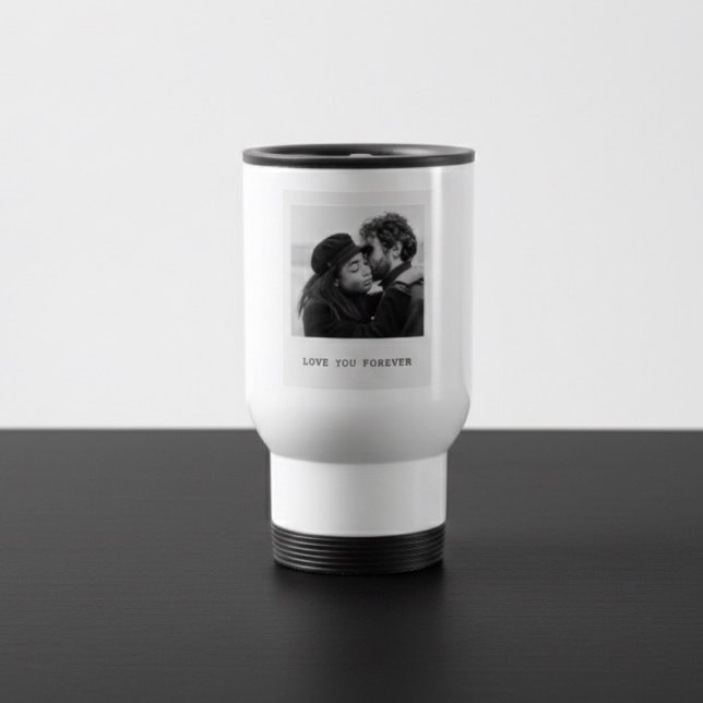 Caneca Térmica Personalized Photo – Love You Forever  (Criador carregado)