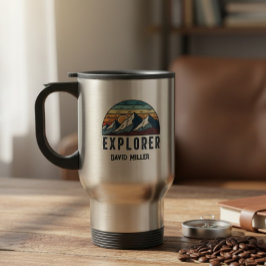 Caneca Térmica Personalized Thermal Travel Mug | Explorer Mug