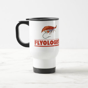 Caneca Térmica Pesca de Mosca Engraçada